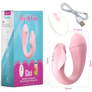 ARMONY - FRESHFUN CICI STAP-ON VIBRATOR FERNBEDIENUNG UND APP 10 VIBRATIONEN ROSA ARMONY VIBRATORS