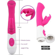 ARMONY - RABBIT VIBRATOR & STIMULATOR G-SPOT 10 GESCHWINDIGKEITEN ROSA ARMONY VIBRATORS