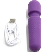 ARMONY - YOUR MAGIC MASSAGER & VIBRATOR WIEDERAUFLADBAR 10 VIBRATIONEN STAB PUNKTE LILA ARMONY MASSAGERS