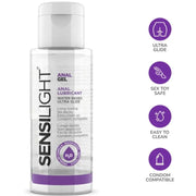 INTIMATELINE - SENSILIGHT SLIDING ANAL GEL 30 ML - ENGEFREUNDE.COM