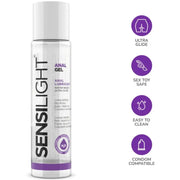 INTIMATELINE - SENSILIGHT SLIDING ANAL GEL 60 ML - ENGEFREUNDE.COM