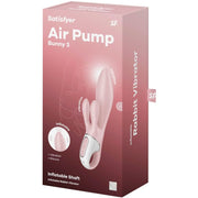 SATISFYER - AIR PUMP BUNNY 3 AUFBLASBARER KANINCHENVIBRATOR ROSA SATISFYER VIBRATOR