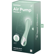 SATISFYER - AIR PUMP VIBRATOR 3 AUFBLASBARER G-PUNKT MINT SATISFYER VIBRATOR