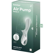 SATISFYER - AIR PUMP BOOTY 3 AUFBLASBARER ANALVIBRATOR GRAUGRÜN SATISFYER VIBRATOR