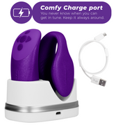 WE-VIBE - CHORUS VIBRATOR FÜR PAARE MIT LILA SQUEEZE-STEUERUNG WE-VIBE