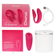 WE-VIBE - CHORUS VIBRATOR FÜR PAARE MIT SQUEEZE CONTROL ROSA WE-VIBE
