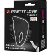 PRETTY LOVE - THIMBLE VIBRATORRING SCHWARZ PRETTY LOVE MALE