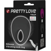 PRETTY LOVE - TRAP VIBRATORRING SCHWARZ PRETTY LOVE MALE