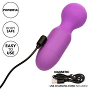 CALEXOTICS -  FIRST TIME WIEDERAUFLADBARES MASSAGERÄT 10 VIBRATIONEN LILA CALEXOTICS