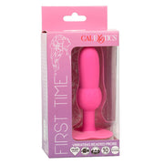 CALEXOTICS - FIRST TIME ANAL PLUG MIT PERLENSONDE 10 VIBRATIONEN ROSA CALEXOTICS