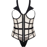 LIVCO CORSETTI FASHION - LAURA LC 20215 KORSETT + STRING L/XL LIVCO CORSETTI SETS