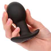 CALEXOTICS - ROCK BOTTOM ANAL PLUG 10 VIBRATIONEN SILIKON SCHWARZ CALEXOTICS