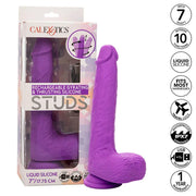 CALEXOTICS - STUDS WIEDERAUFLADBARER UND ROTIERENDER VIBRATOR 10 VIBRATIONEN LILA CALEXOTICS