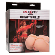 CALEXOTICS - THE PEEP SHOW GIRL DOPPELT REALISTISCHER MASTURBATOR, FLEISCH CALEXOTICS