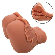 CALEXOTICS - THE HOMECOMING QUEEN DOPPELT REALISTISCHER MASTURBATOR KARAMELL CALEXOTICS