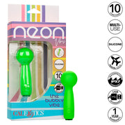 CALEXOTICS - NEON VIBES THE BUBBLY VIBE MINI-MASSAGER 10 VIBRATIONEN GRÜN CALEXOTICS