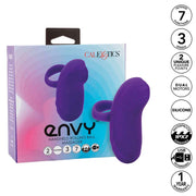 CALEXOTICS - ENVY HANDMASSAGER MIT ROLLBALL, 7 VIBRATIONEN, LILA CALEXOTICS