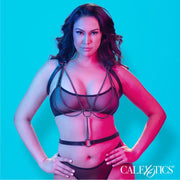 CALEXOTICS - EUPHORIA MULTICHAIN HALTER HARNESS PREMIUM ÜBERGRÖSSE CALEXOTICS