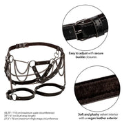 CALEXOTICS - EUPHORIA MULTICHAIN OBERSCHENKELHARNESS PREMIUM CALEXOTICS