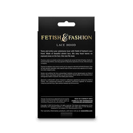 NS NOVELTIES - FETISH & FASHION SPITZENHAUBE SCHWARZ NS NOVELTIES