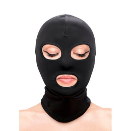 NS NOVELTIES - FETISH & FASHION AUGEN- UND MUNDMASKE NYLON SCHWARZ NS NOVELTIES