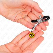 KINK - GOLDENE EINZELNE GLOCKEN-NIPPELNKLEMME 6 CM KINK NIPPLE GRIP