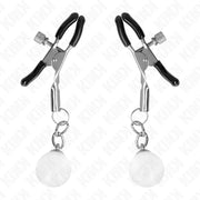 KINK - GLASPERLEN-NIPPELKLAMMERN SILBER 6 CM KINK NIPPLE GRIP