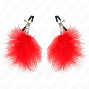 KINK - FEDERNIPPENKLEMME ROT 7 CM KINK NIPPLE GRIP