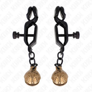 KINK - BELL JAW STYLE NIPPELKLEMMEN SCHWARZ 7 CM KINK NIPPLE GRIP