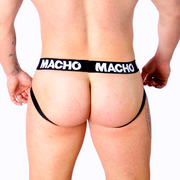 MACHO - MX28FR  JOCK PINK NEON XL MACHO UNDERWEAR