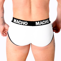 MACHO - MS30BL SLIP WEISS XL MACHO UNDERWEAR