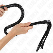 KINK - SCHLANGENPEITSCHE MIT SCHWARZEM HANDRING 65 CM KINK IMPACT & TOUCH