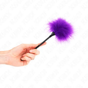 KINK - LILA KITZELFEDERN FÜR DAS BONDAGE-KIT 27 CM KINK IMPACT & TOUCH