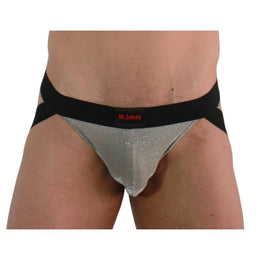BURN - 001 JOCK GLÄNZEND BEIGE / SCHWARZ XL BURN