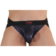 BURN - 006 JOCK GLÄNZEND BLAU / SCHWARZ XL BURN