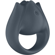 SATISFYER - PERFECT PAIR 2 MULTIVIBRATOR 2 IN 1 PENISRING UND FINGERSTIMULATOR GRAU SATISFYER PARTNER