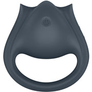 SATISFYER - PERFECT PAIR 2 MULTIVIBRATOR 2 IN 1 PENISRING UND FINGERSTIMULATOR GRAU SATISFYER PARTNER