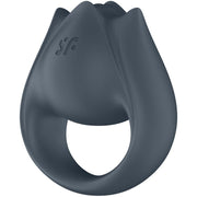 SATISFYER - PERFECT PAIR 2 MULTIVIBRATOR 2 IN 1 PENISRING UND FINGERSTIMULATOR GRAU SATISFYER PARTNER