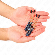 KINK - NIPPELKLEMMEN MIT EULENANHÄNGER 6 CM KINK NIPPLE GRIP