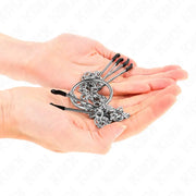 KINK - DREIFACH NIPPEL- UND KLITZISKLEMMEN MIT KETTE MODELL 1 KINK NIPPLE GRIP