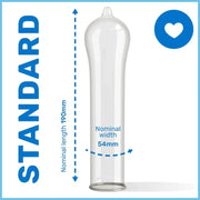 PASANTE - KONDOME GRÖSSE SUPER KING BEUTEL 144 EINHEITEN PASANTE