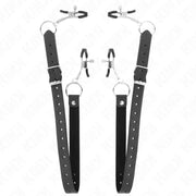 KINK - 4 KLITORISKLEMMEN VERSTELLBAR 34-48 CM KINK NIPPLE GRIP