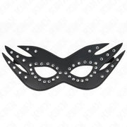 KINK - KUNSTLEDERMASKE MIT NIETEN MODELL 3 26 x 9,5 CM KINK MASKED ALLURE