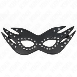 KINK - KUNSTLEDERMASKE MIT NIETEN MODELL 3 26 x 9,5 CM KINK MASKED ALLURE