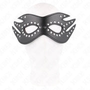 KINK - KUNSTLEDERMASKE MIT NIETEN MODELL 3 26 x 9,5 CM KINK MASKED ALLURE