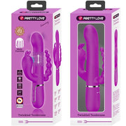 PRETTY LOVE - CAMMY TRIPLE VIBRATOR MULTIFUNKTION 4 IN 1 ROSA PRETTY LOVE FLIRTATION