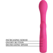 PRETTY LOVE - FRITZ RABBIT VIBRATOR 12 VIBRATIONEN ROSA PRETTY LOVE FLIRTATION