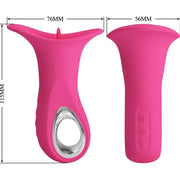 PRETTY LOVE - CLYDE ORALVIBRATOR VIBRIERENDE ZUNGE 12 VIBRATIONEN ROSA PRETTY LOVE FLIRTATION