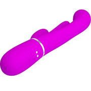 PRETTY LOVE - SHANIA TRIPLE RABBIT VIBRATOR MULTIFUNKTIONS-ROSA PRETTY LOVE FLIRTATION