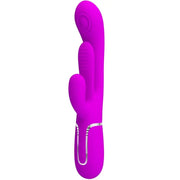 PRETTY LOVE - SHANIA TRIPLE RABBIT VIBRATOR MULTIFUNKTIONS-ROSA PRETTY LOVE FLIRTATION